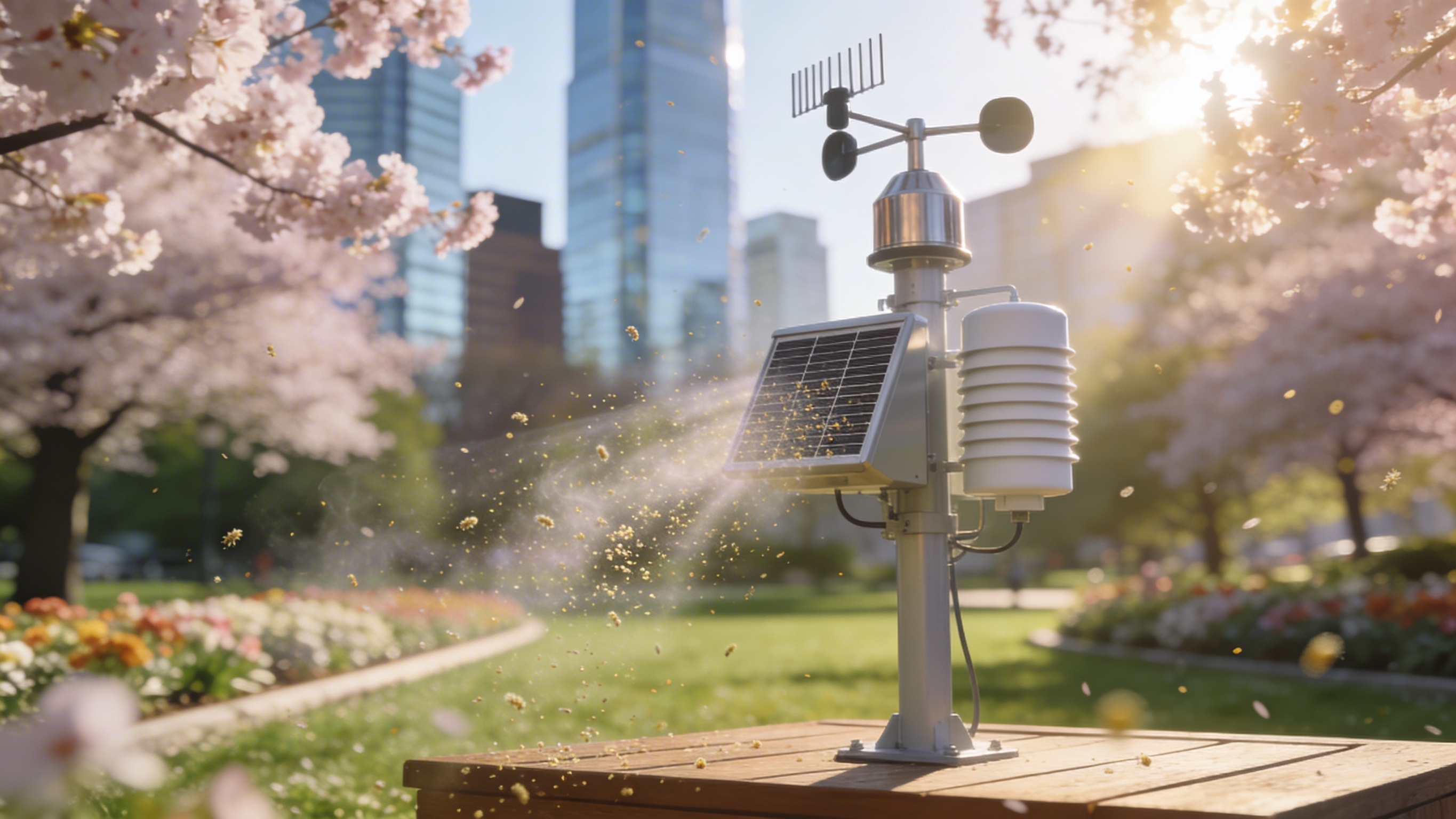 Estaciones Meteorológicas, Calidad del Aire y Alergias