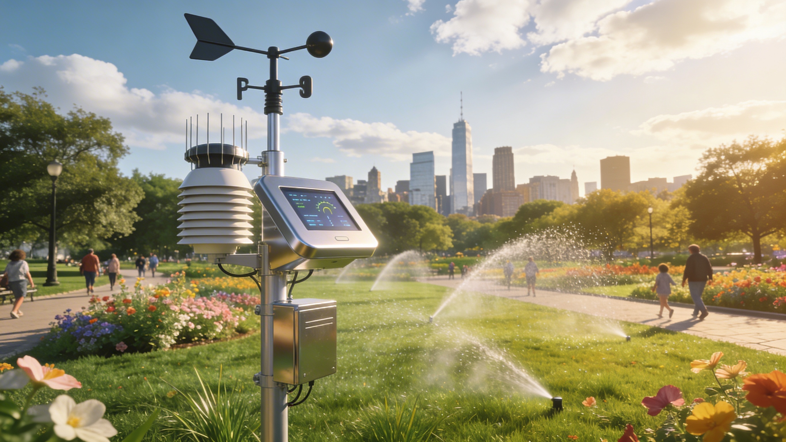 Estaciones Meteorológicas para Parques y Zonas Verdes