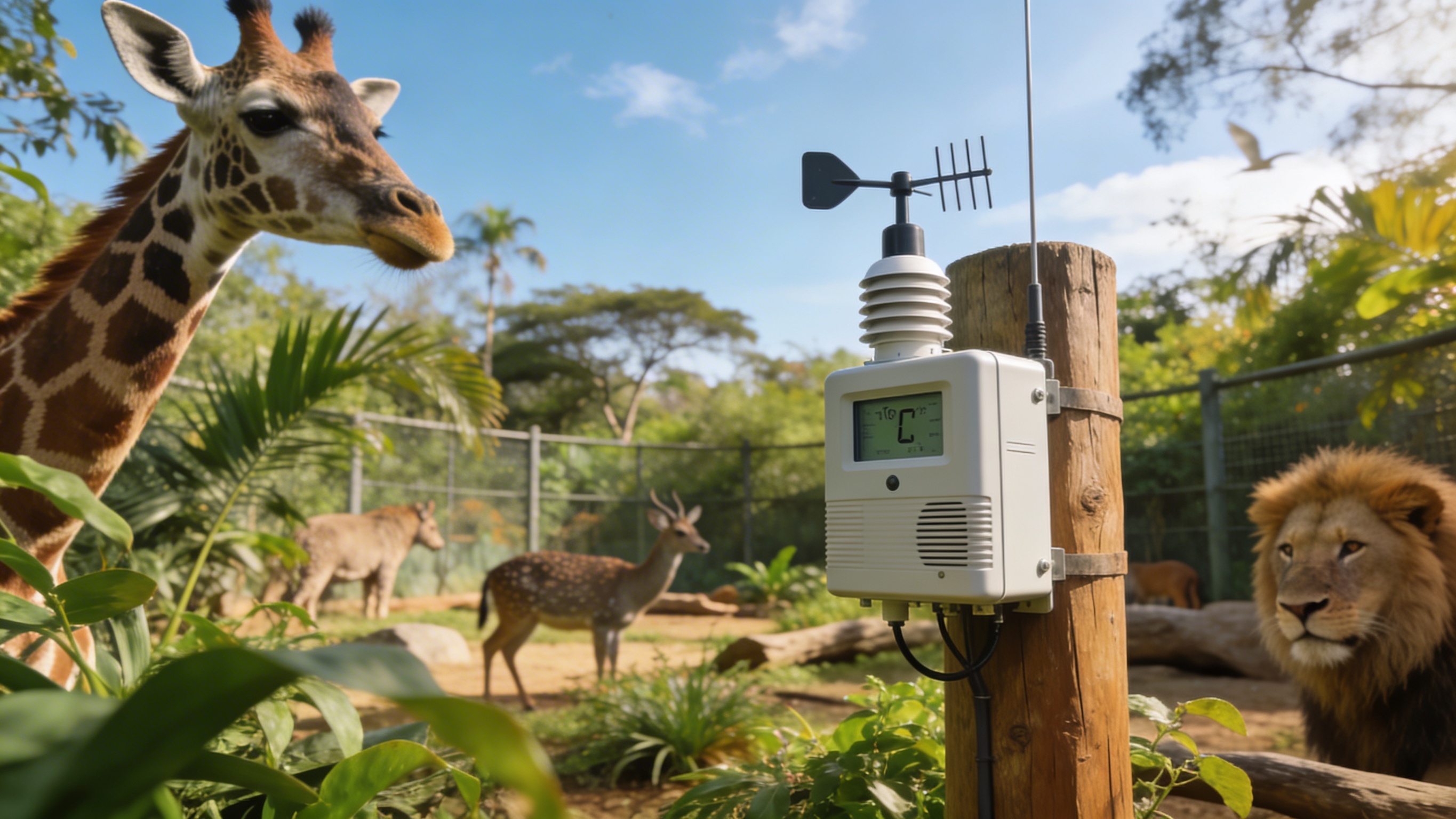 Estaciones Meteorológicas para Zoológicos y Fauna