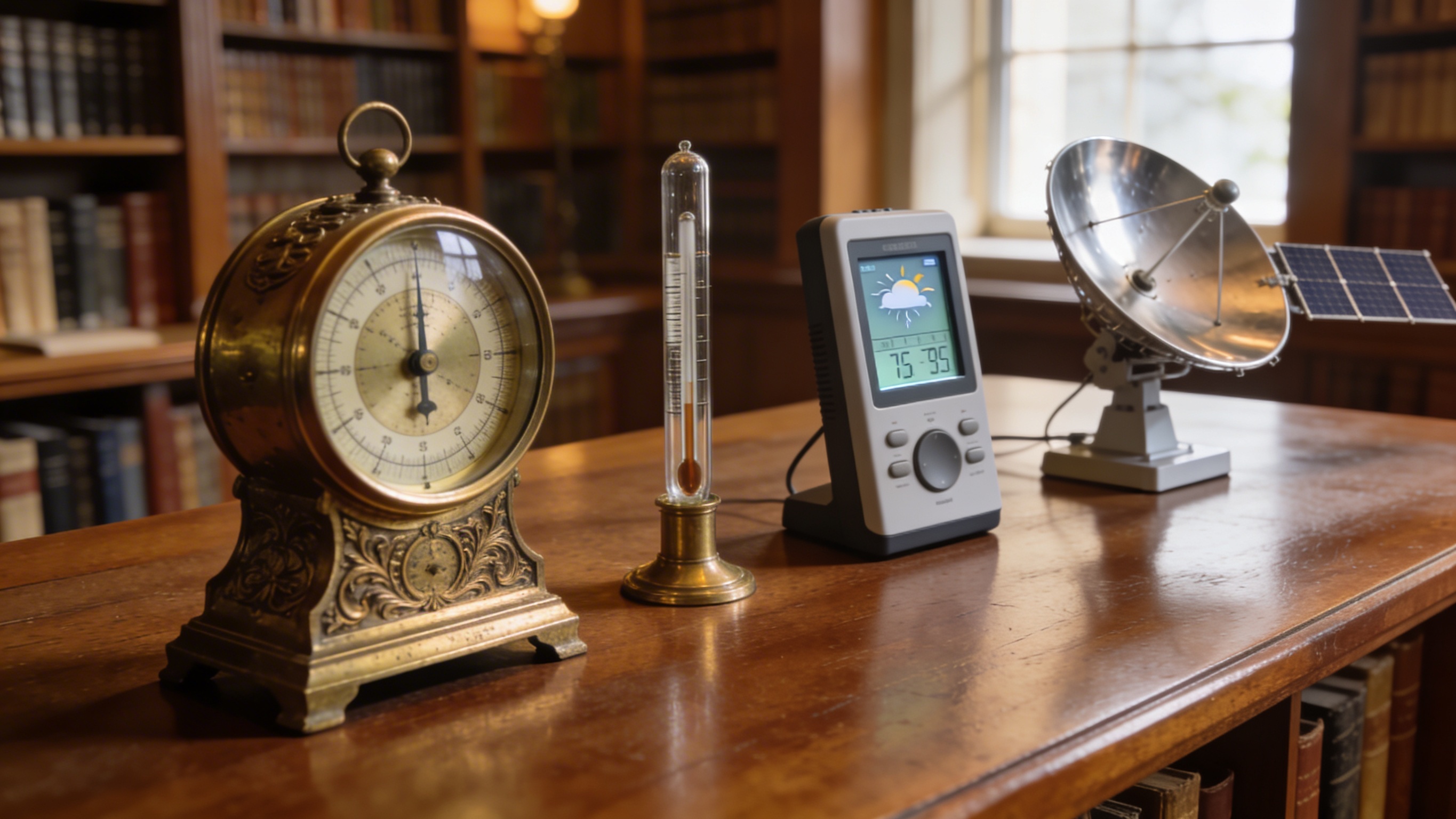 Historia de la Meteorología: Del Barómetro a la IA