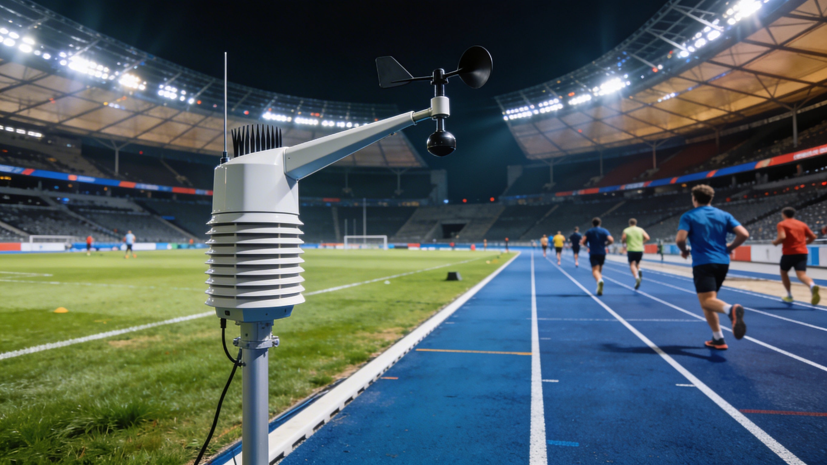 Estaciones Meteorológicas en Atletismo y Estadios