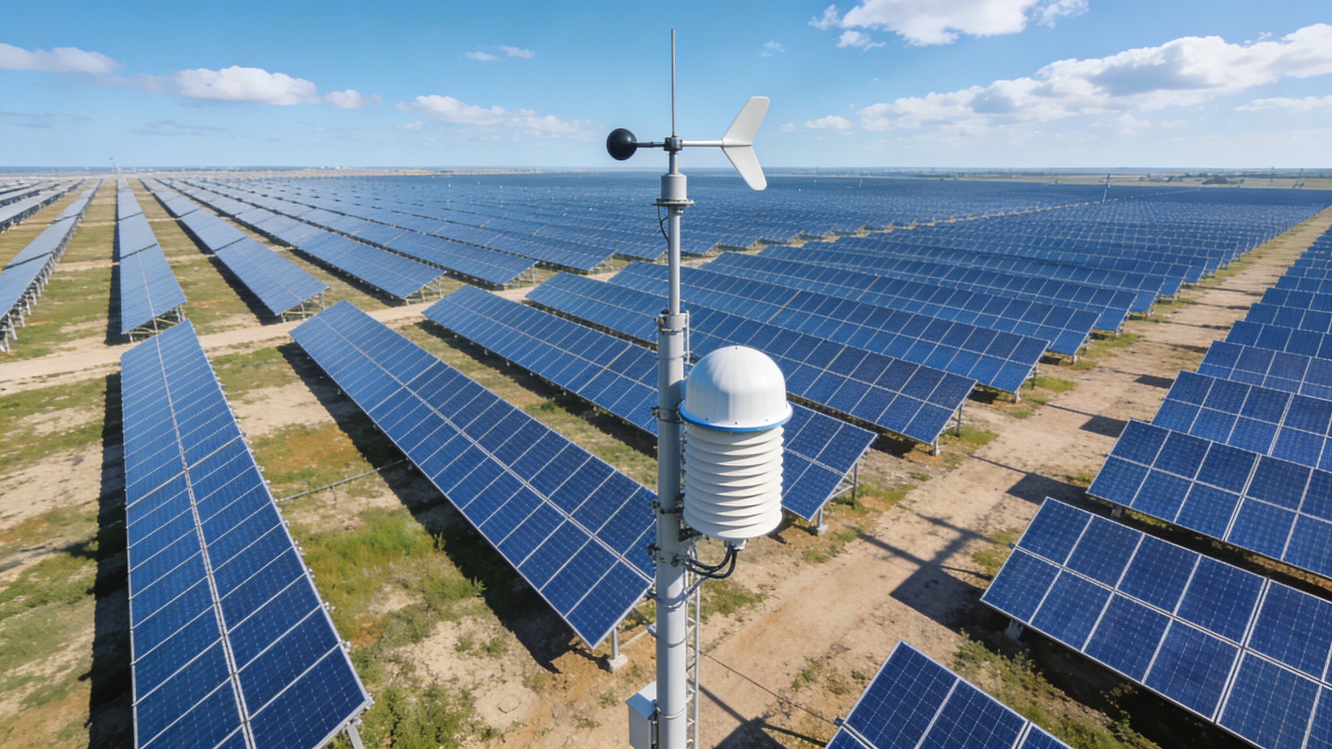 Estaciones Meteorológicas para Parques Solares Fotovoltaicos