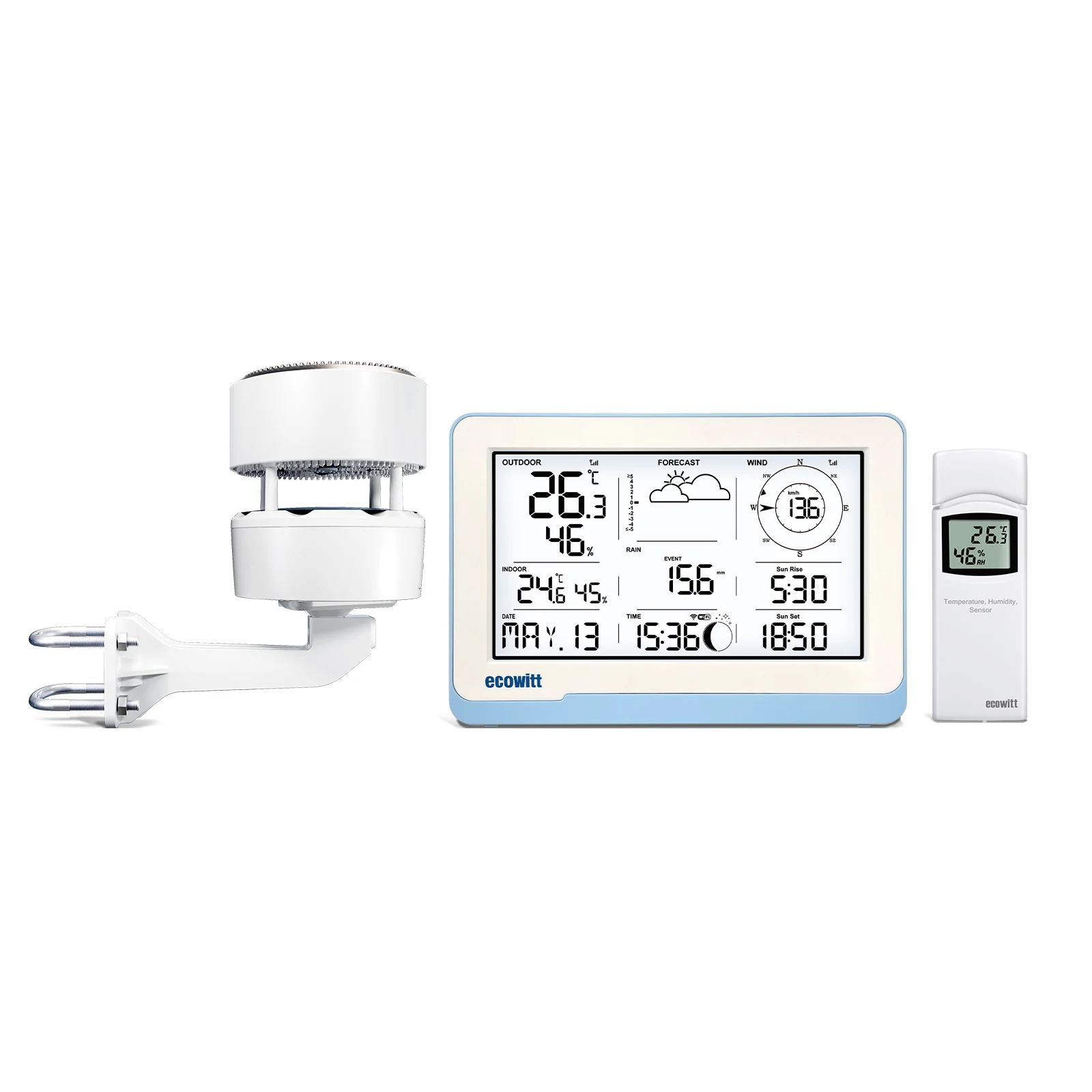 Ecowitt Essence3 Wi-Fi Weather Station
